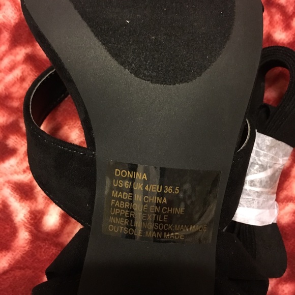 Fabric lace up heels - Picture 3 of 3